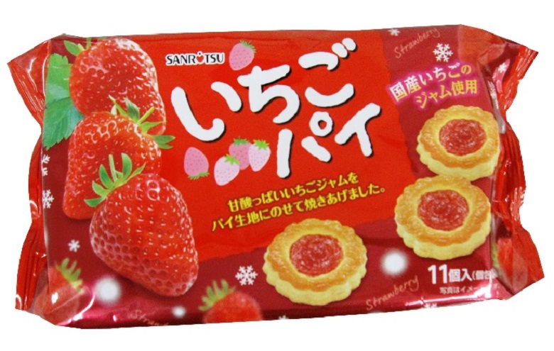 三立製菓　いちごパイ
